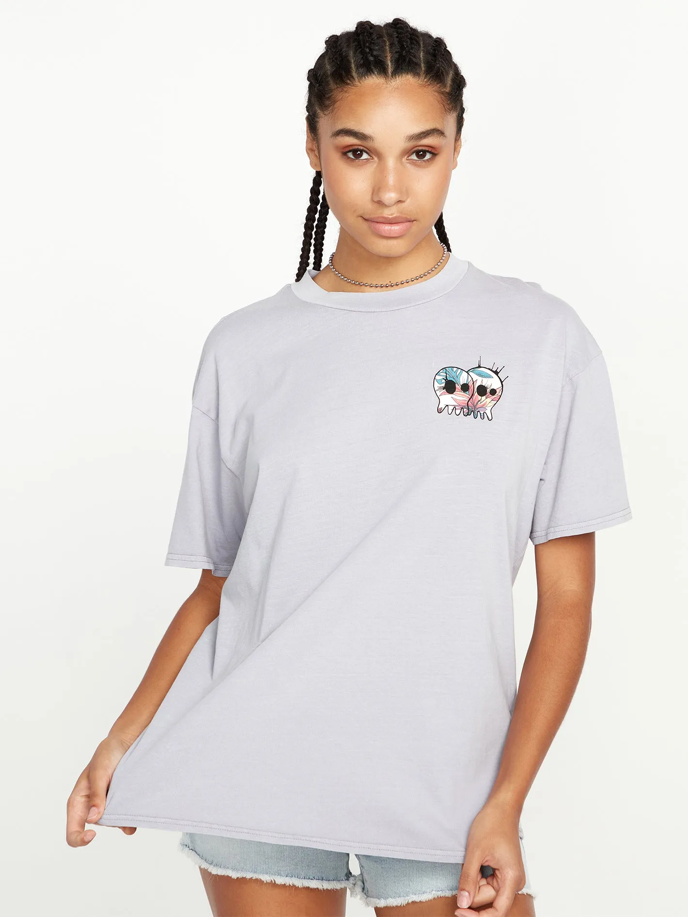 Volcom Entertainment Pepper Short Sleeve Tee - Moonbeam sold by Volcom product image thumbnail 5