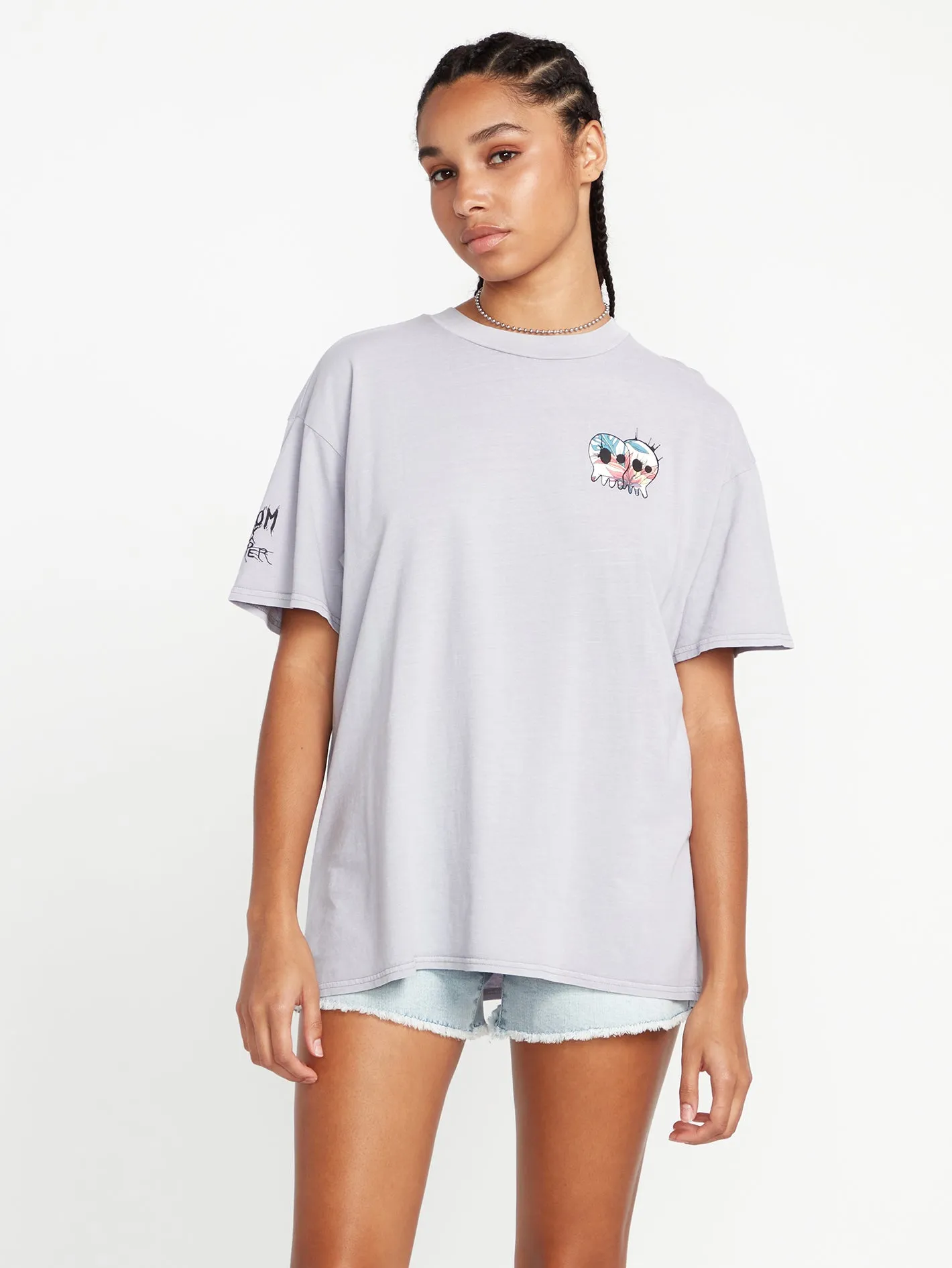 Volcom Entertainment Pepper Short Sleeve Tee - Moonbeam sold by Volcom product image thumbnail 3