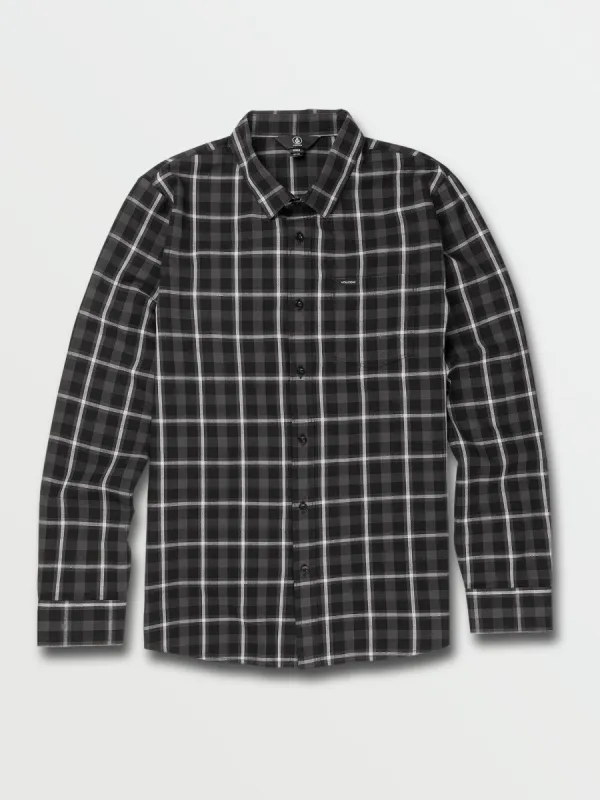 Heckler Long Sleeve Shirt - Black sold by Volcom