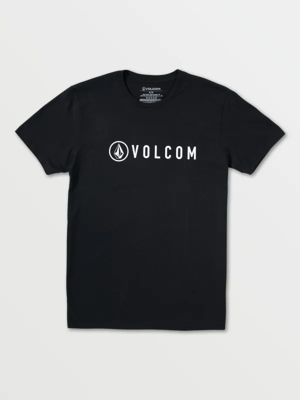 Header Short Sleeve Tee - Black sold by Volcom