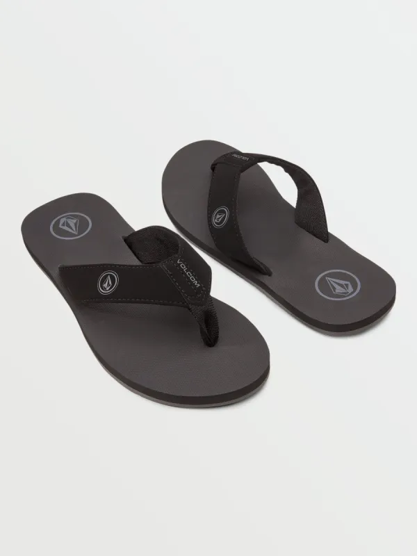 Vocation Sandal - Black Grey sold by Volcom