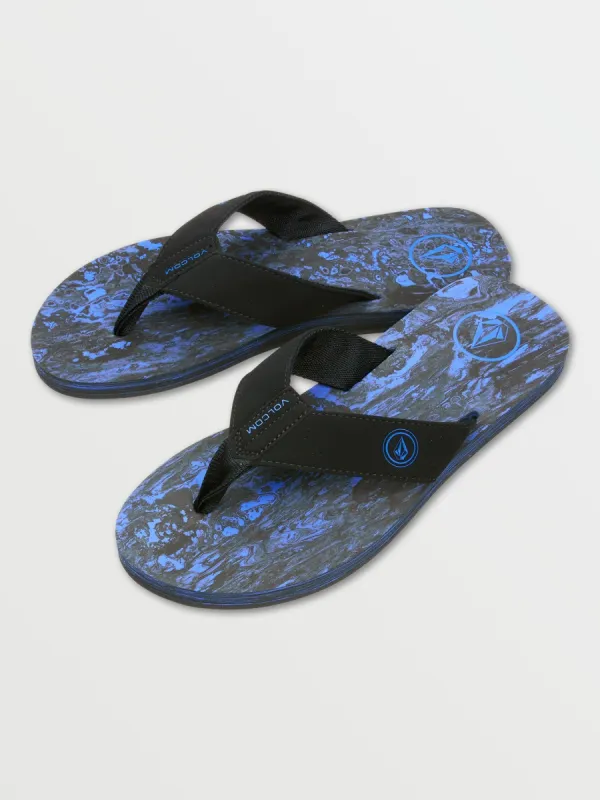 Vocation Sandal - Blue Black sold by Volcom