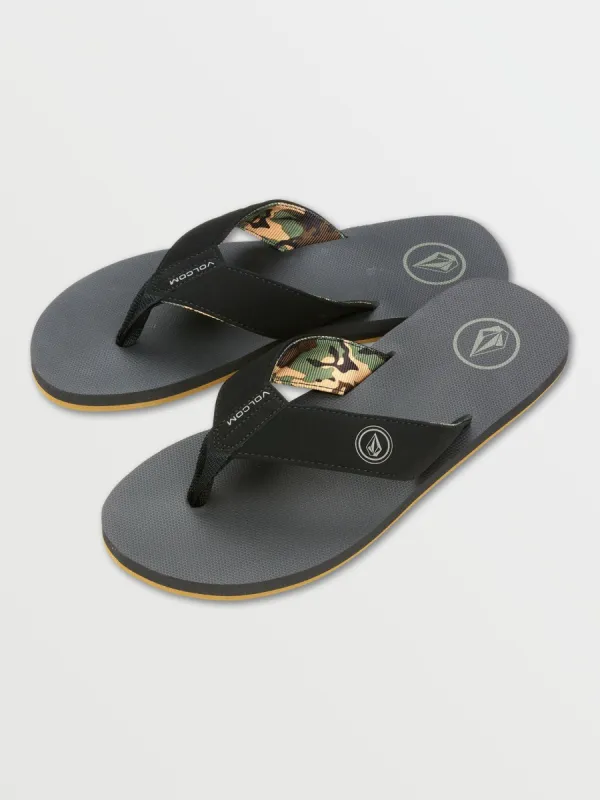 Vocation Sandal - Dark Camo sold by Volcom