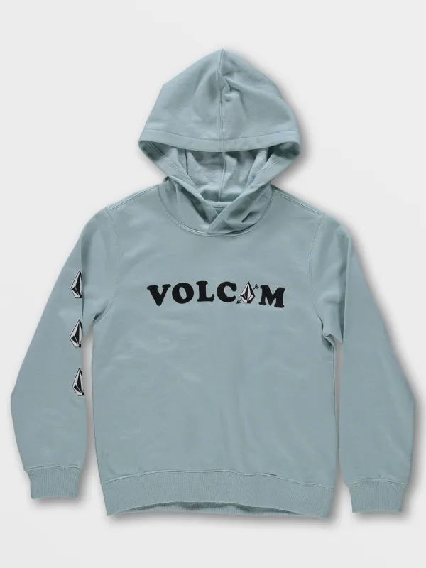 Big Girls Knew Wave Hoodie - Blue Fog sold by Volcom