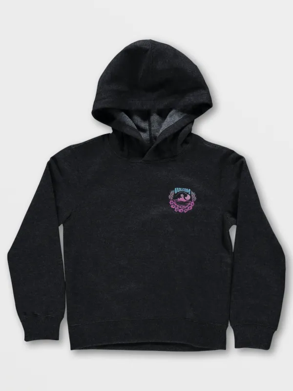 Big Girls Knew Wave Hoodie - Heather Black sold by Volcom