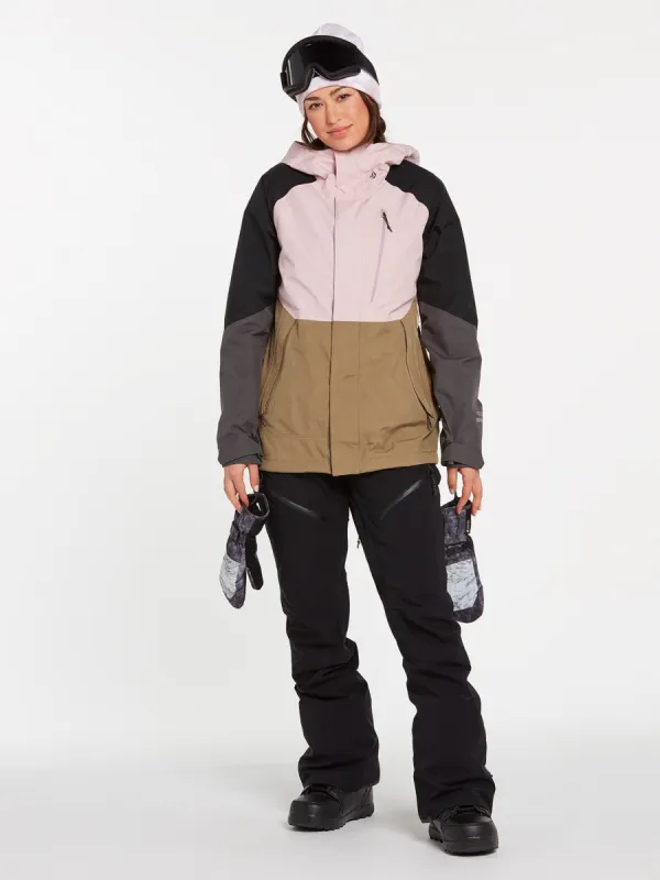 Womens Aris Insulated Gore Jacket - Coffee (2022) sold by Volcom