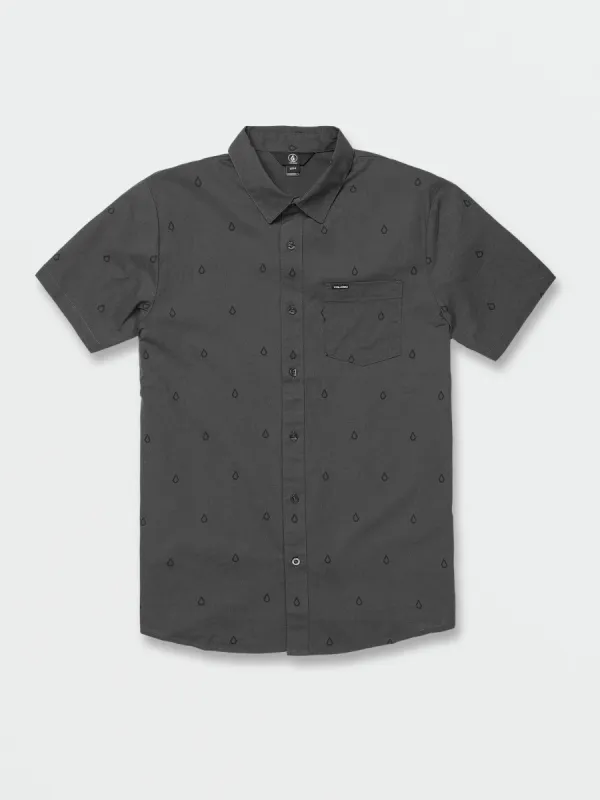 Patterson Short Sleeve Shirt - Black made by Volcom