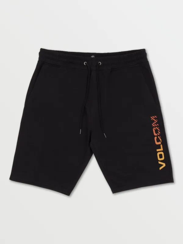 Roundabout Fleece Shorts - Black sold by Volcom