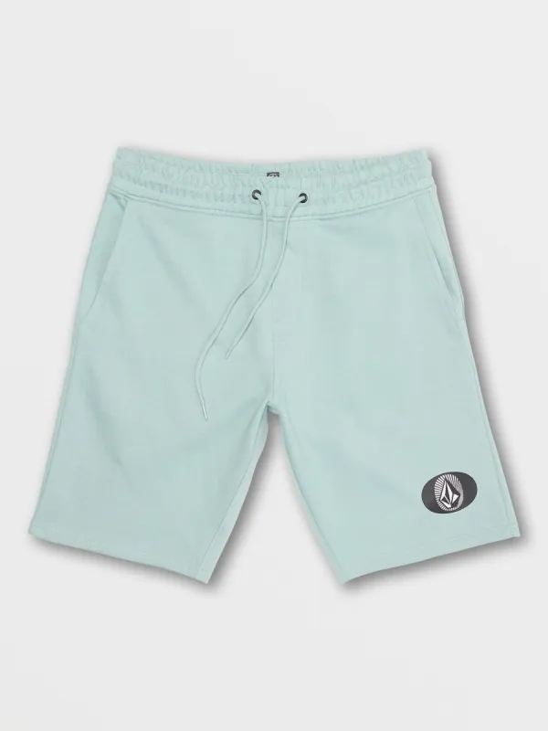 Stone Stacker Fleece Shorts - Cool Blue made by Volcom
