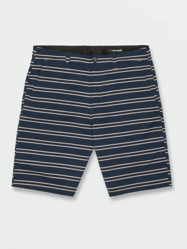 Static Surf N' Turf Hybrid Shorts - Navy Combo sold by Volcom