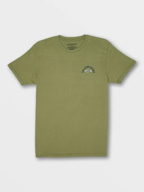 Ranchamigo Short Sleeve Tee - Military sold by Volcom