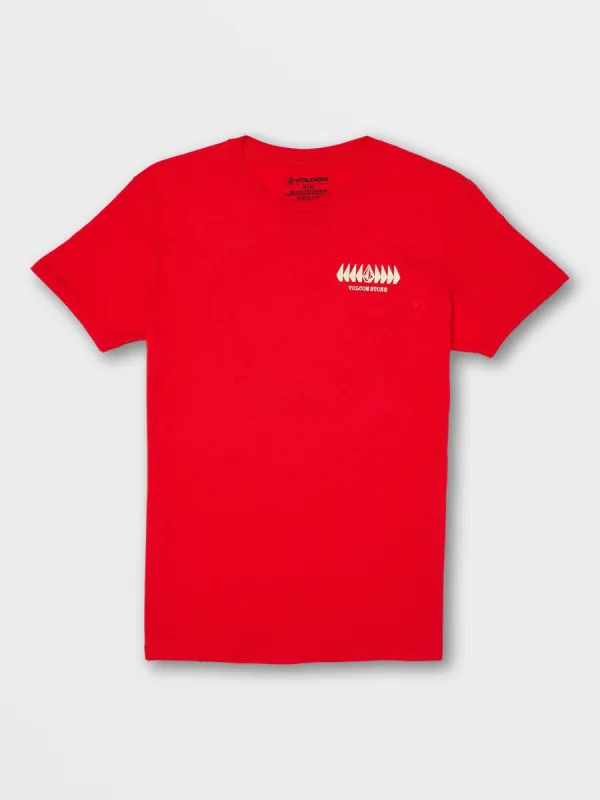 Trouper Short Sleeve Tee - Red sold by Volcom