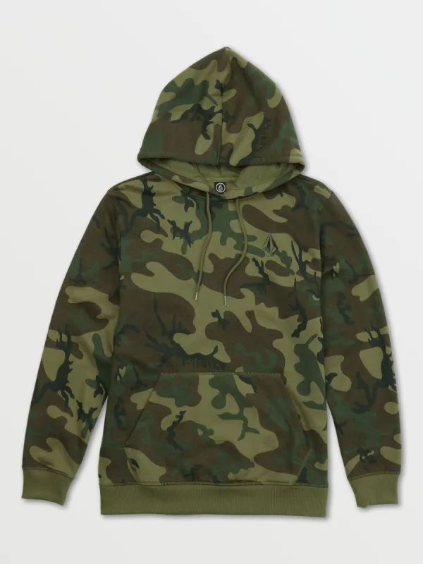 Vamo Pullover Fleece Hoodie - Green Combo sold by Volcom