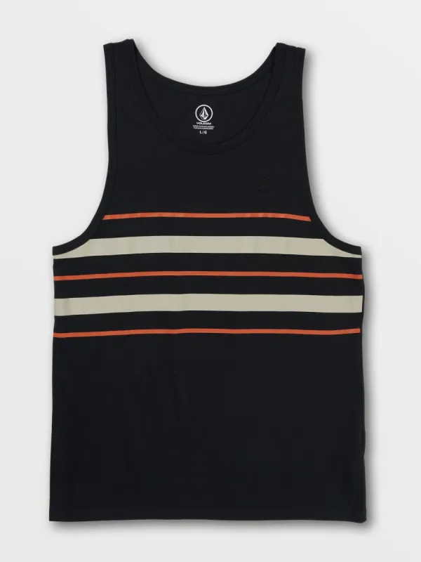 Parables C Stone Tank - Black Combo sold by Volcom
