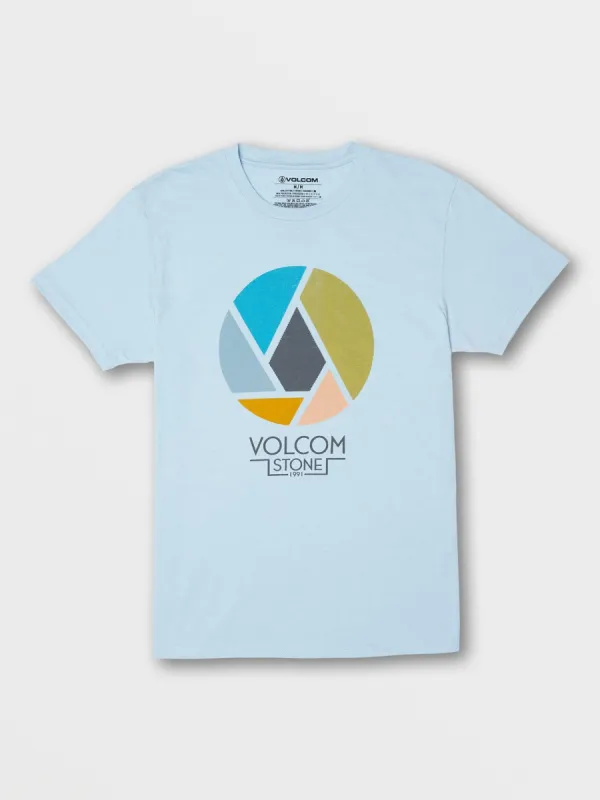 Splicer Short Sleeve Heather Tee - Cali Blue Heather sold by Volcom