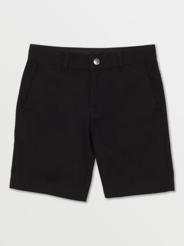 Little Boys Vmonty Shorts - Black sold by Volcom