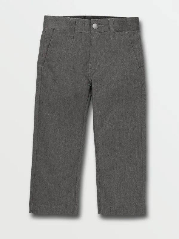 Little Boys Vmontys Pants - Charcoal Heather sold by Volcom