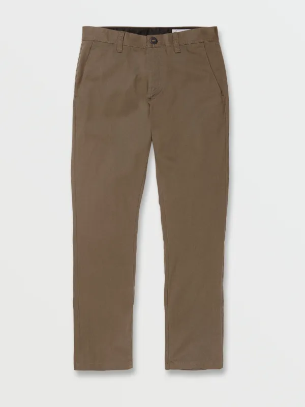 Frickin Slim Stretch Pants - Mushroom sold by Volcom