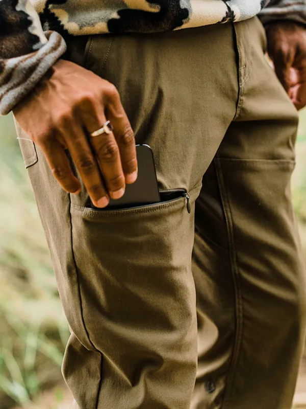 Stone Trail Master Pants - Service Green sold by Volcom