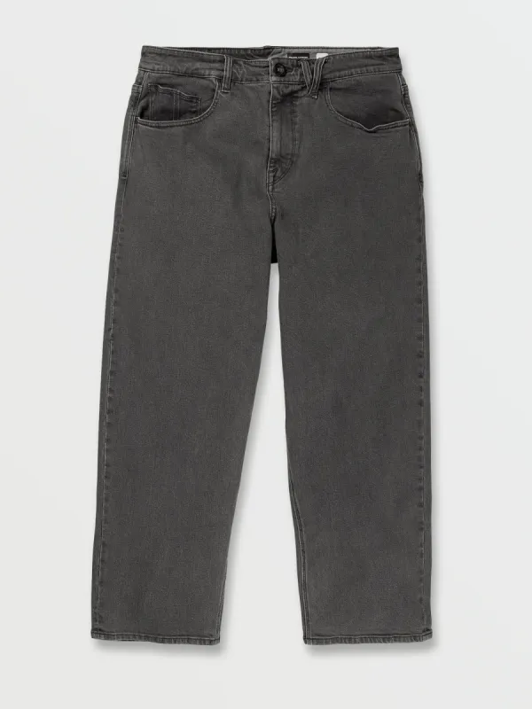 Billow Loose Tapered Fit Jeans - Black Ozone sold by Volcom