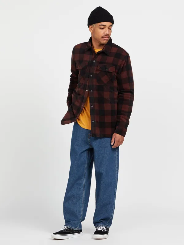 Billow Loose Tapered Fit Jeans - Indigo Ridge Wash sold by Volcom