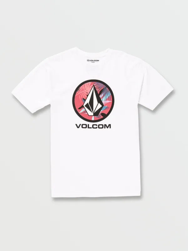 Crisp Stone Short Sleeve Tee - White sold by Volcom