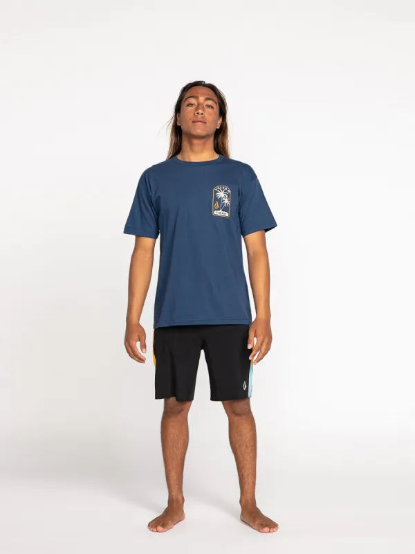 Island Dazer Short Sleeve Tee - Patrol Blue sold by Volcom
