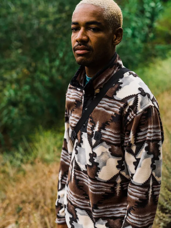 Error92 Mock Neck Sweatshirt - Whitecap Grey sold by Volcom