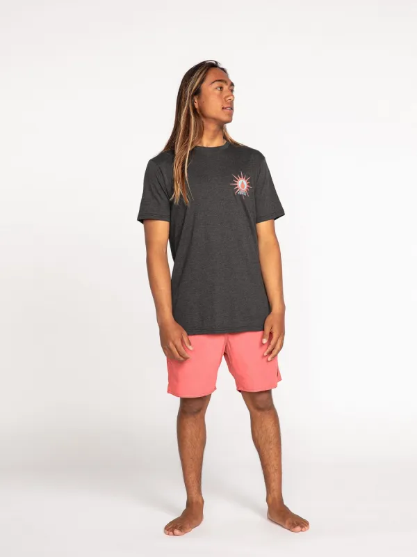 Fun Burn Short Sleeve Tee - Dark Black Heather sold by Volcom