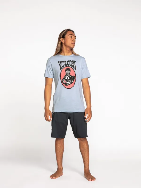 Cobrah Short Sleeve Tee - Cali Blue Heather sold by Volcom