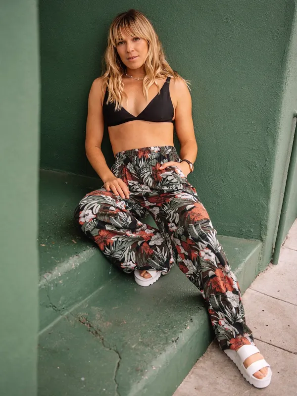 Coco Ho Pants - Black Combo sold by Volcom