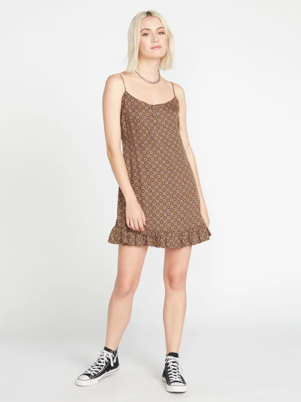 Beachnut Mini Dress - Espresso sold by Volcom