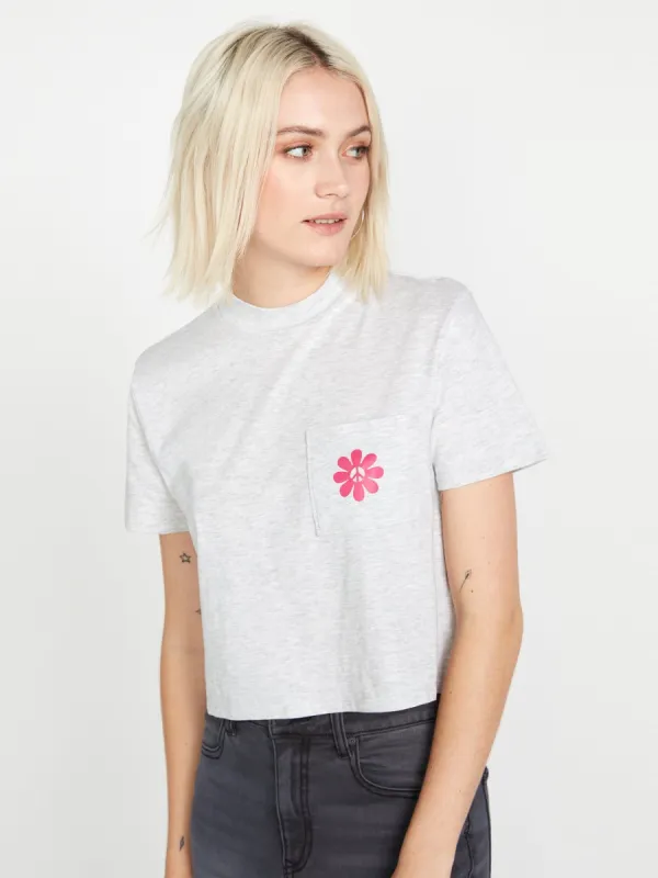 Pocket Dial Short Sleeve Tee - Light Grey sold by Volcom