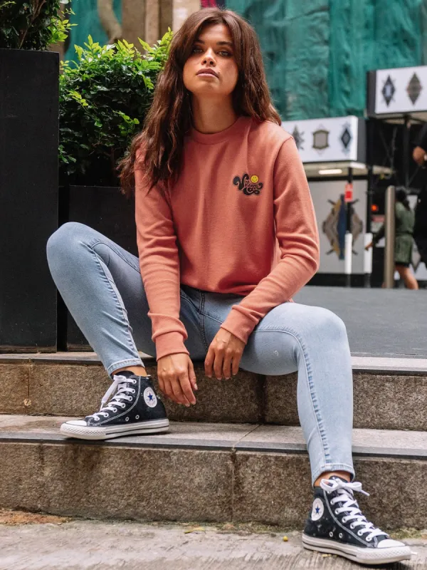 Thermality Long Sleeve Tee - Terra Cotta sold by Volcom