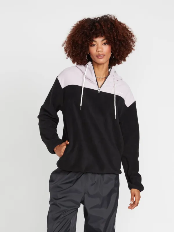 Trackshun Hoodie - Black Combo sold by Volcom