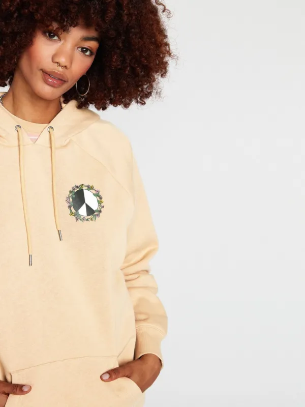 Truly Stoked Boyfriend Hoodie - Hazelnut sold by Volcom