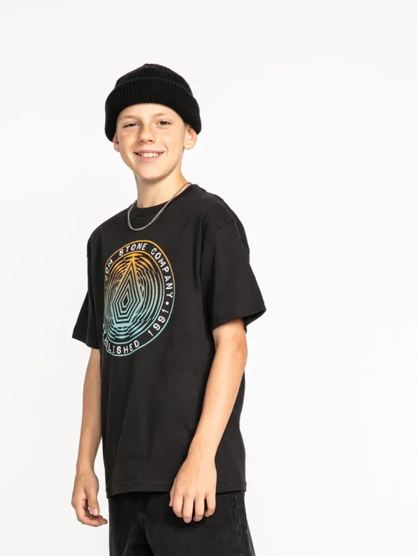 Big Boys Woofer Short Sleeve Tee - Black sold by Volcom