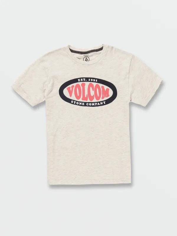 Big Boys Schooner Short Sleeve Tee - Dark Black Heather sold by Volcom