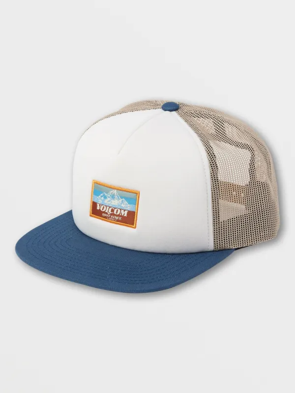 Mile Marker Trucker Hat - Marina Blue sold by Volcom