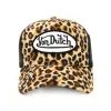 Leopard Print Velvet Trucker sold by Von Dutch