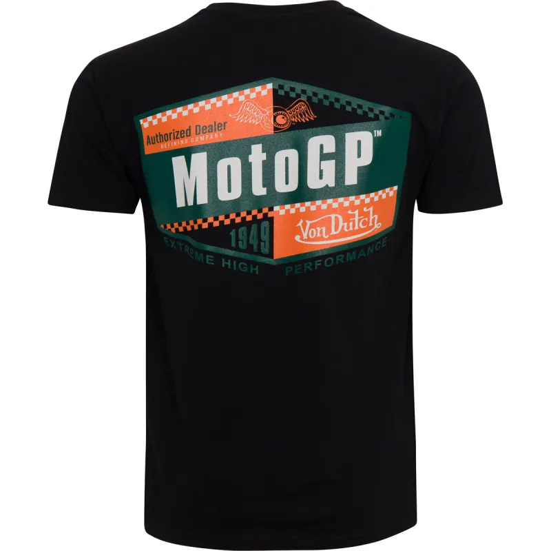 Moto 4 GP Performance Black SS Tee sold by Von Dutch
