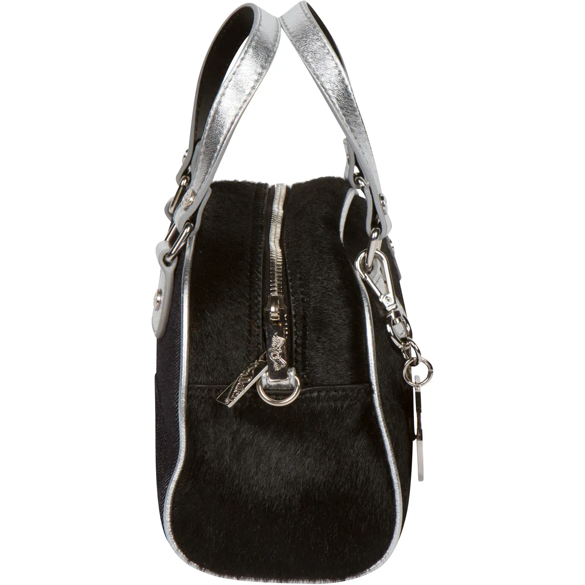 Black Pony Hair Leather Von Dutch Paris Bowling Bag sold by Von Dutch product image thumbnail 4