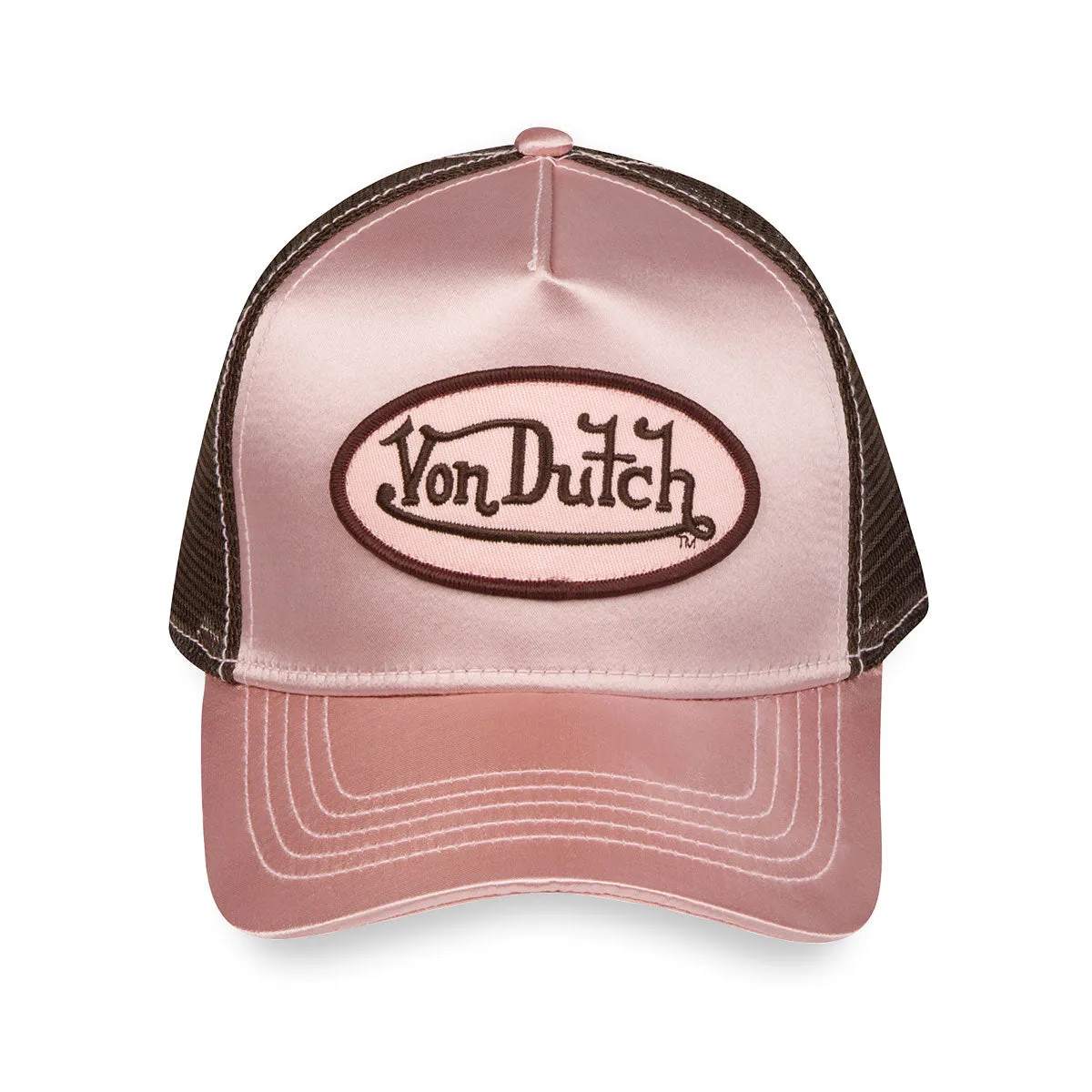 Vondutch サテンキャップ ピンク y2k Vondutch サテンキャップ ピンク y2k