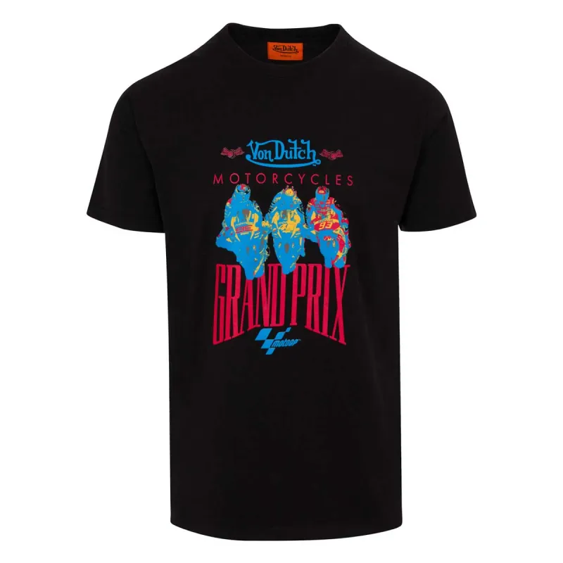 Von Dutch Authentics GP Black SS Tee sold by Von Dutch