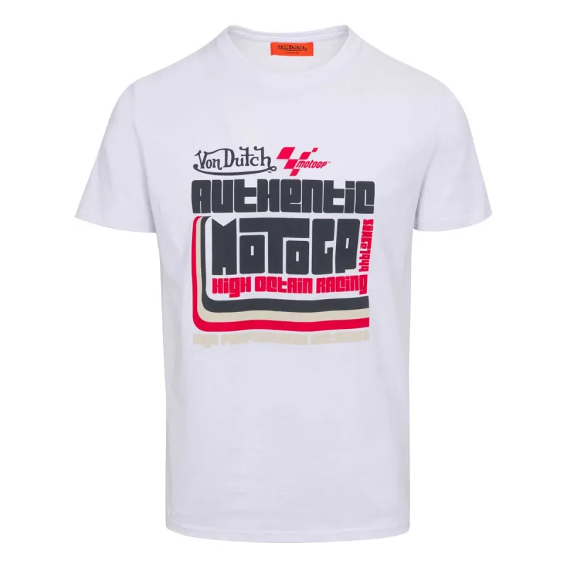 Von Dutch Authentics High Performance Red, Black & White SS Tee sold by Von Dutch