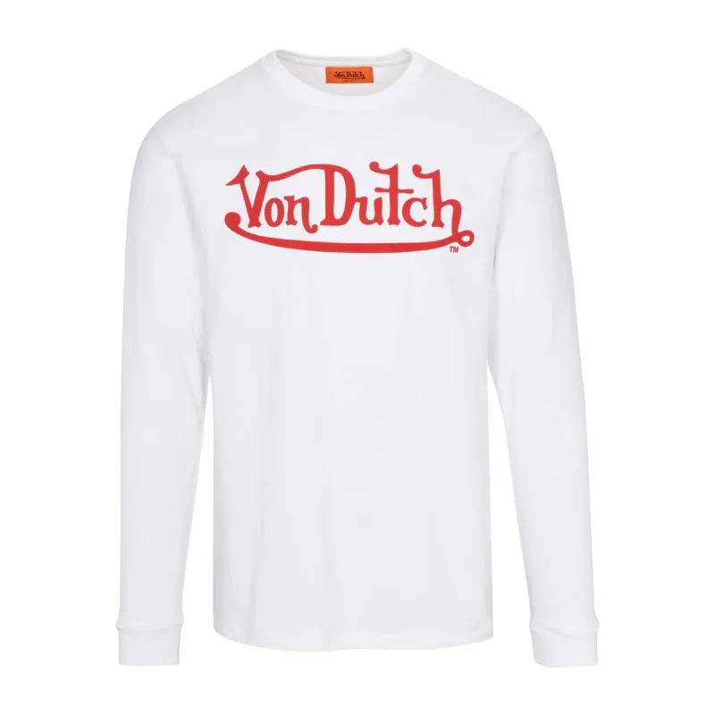 Authentics Los Angeles White LS Tee sold by Von Dutch