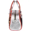 Leopard & Silver Leather Von Dutch Paris Bowling Bag sold by Von Dutch