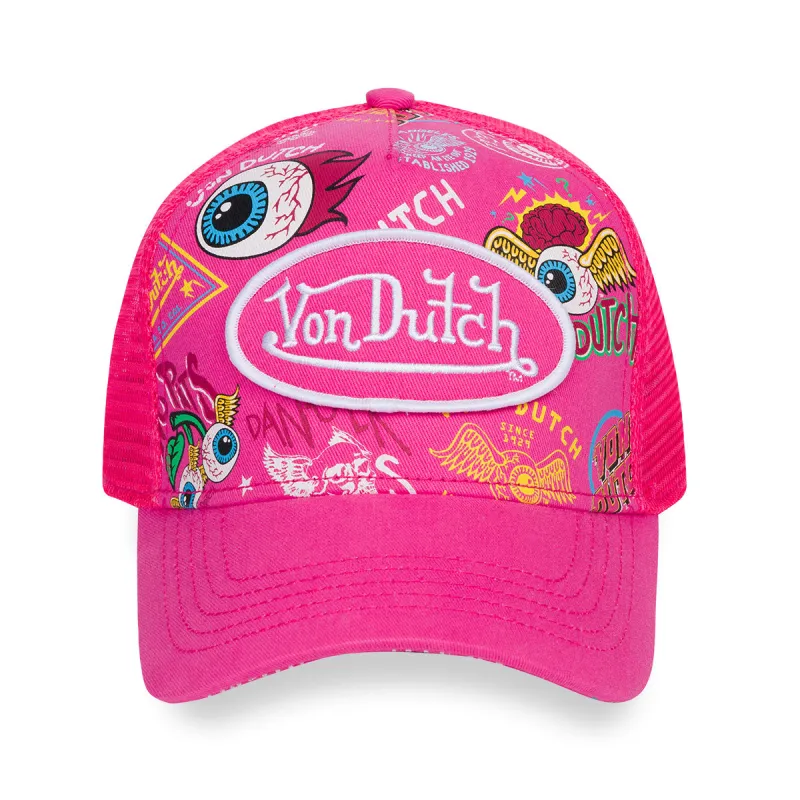 Von Dutch × Sailor Jerry “Lucky 13” トラッカーハット Von Dutch x Sailor Jerry Purple 