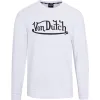Von Dutch Originals Logo White Crew Neck Sweater sold by Von Dutch
