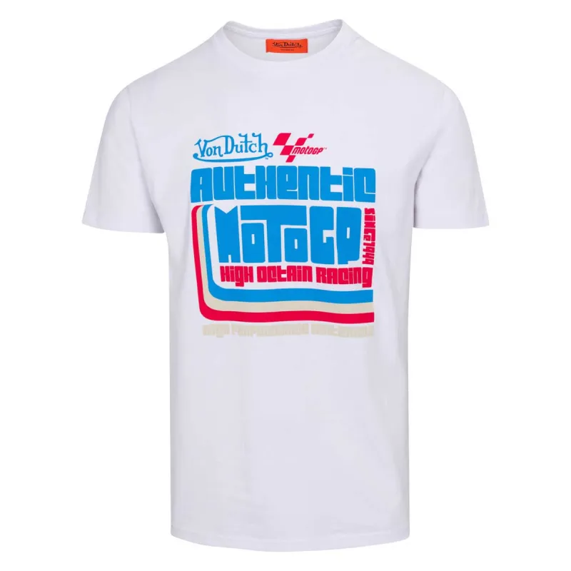 Von Dutch Authentics High Performance White SS Tee sold by Von Dutch